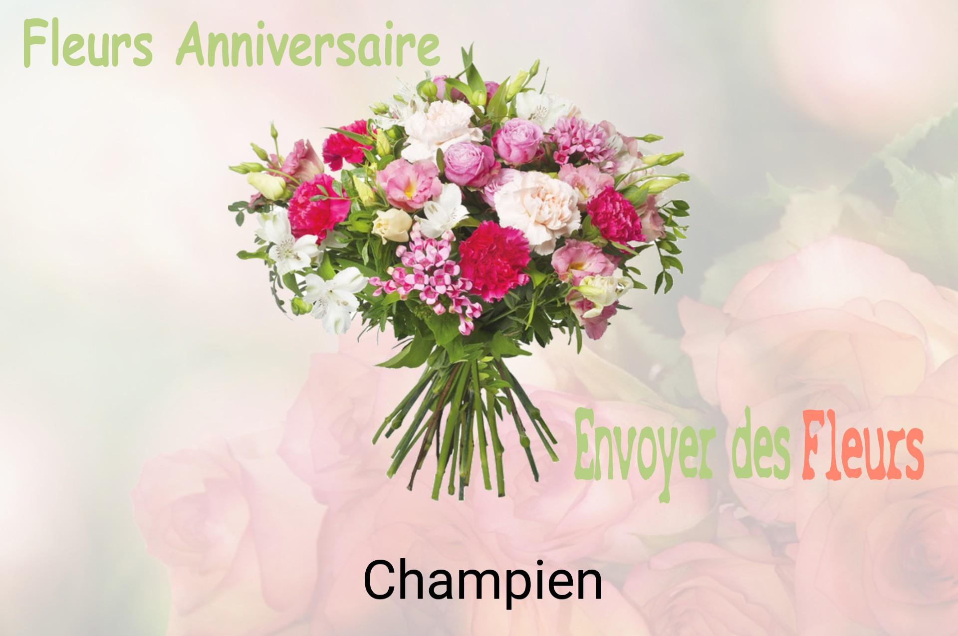 Bouquet de fleurs d’anniversaire livré à Champien
